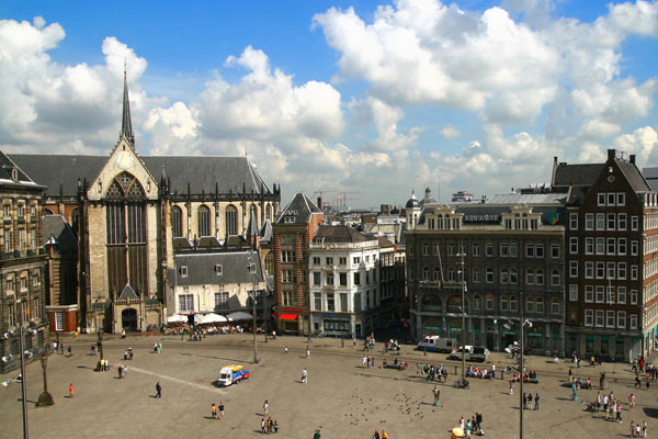 Nowy Kościół na Placu Dam w Amsterdamie