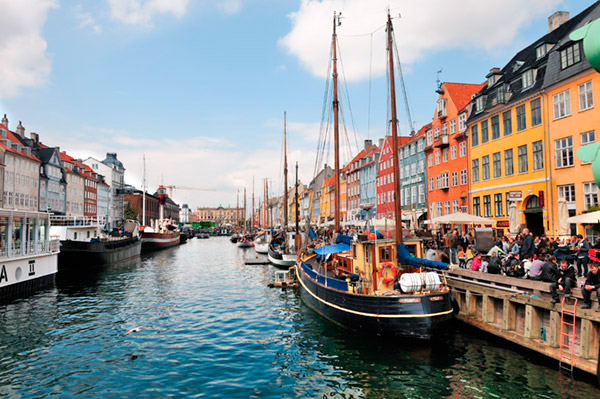 Kopenhaga - Nyhavn; Nowy Port